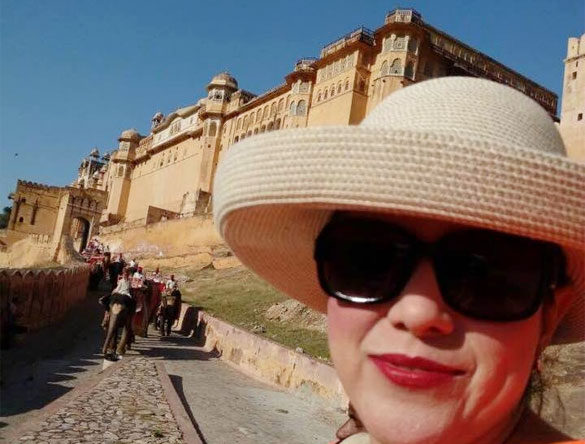 Karina Gallo Fuerte Amber Jaipur Tour India