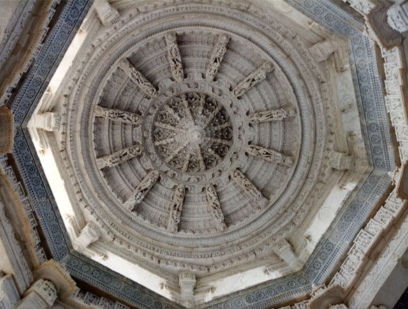 Templo Ranakpur Jain Arquitectura Interior