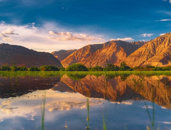 Lago Pangong, es un lago sin litoral más alto